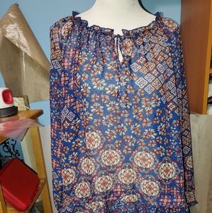 Vintage America blues blouse